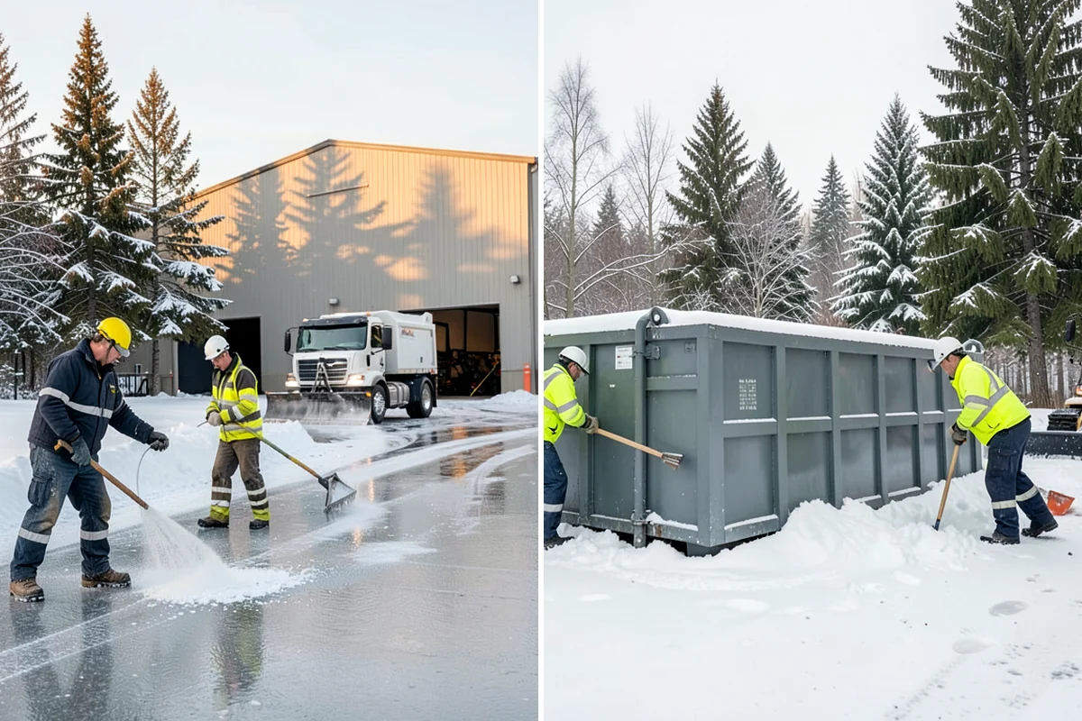 V-Plow Service in Hunts Point, King County, WA - Set the blade to a V to break into deep or packed snow