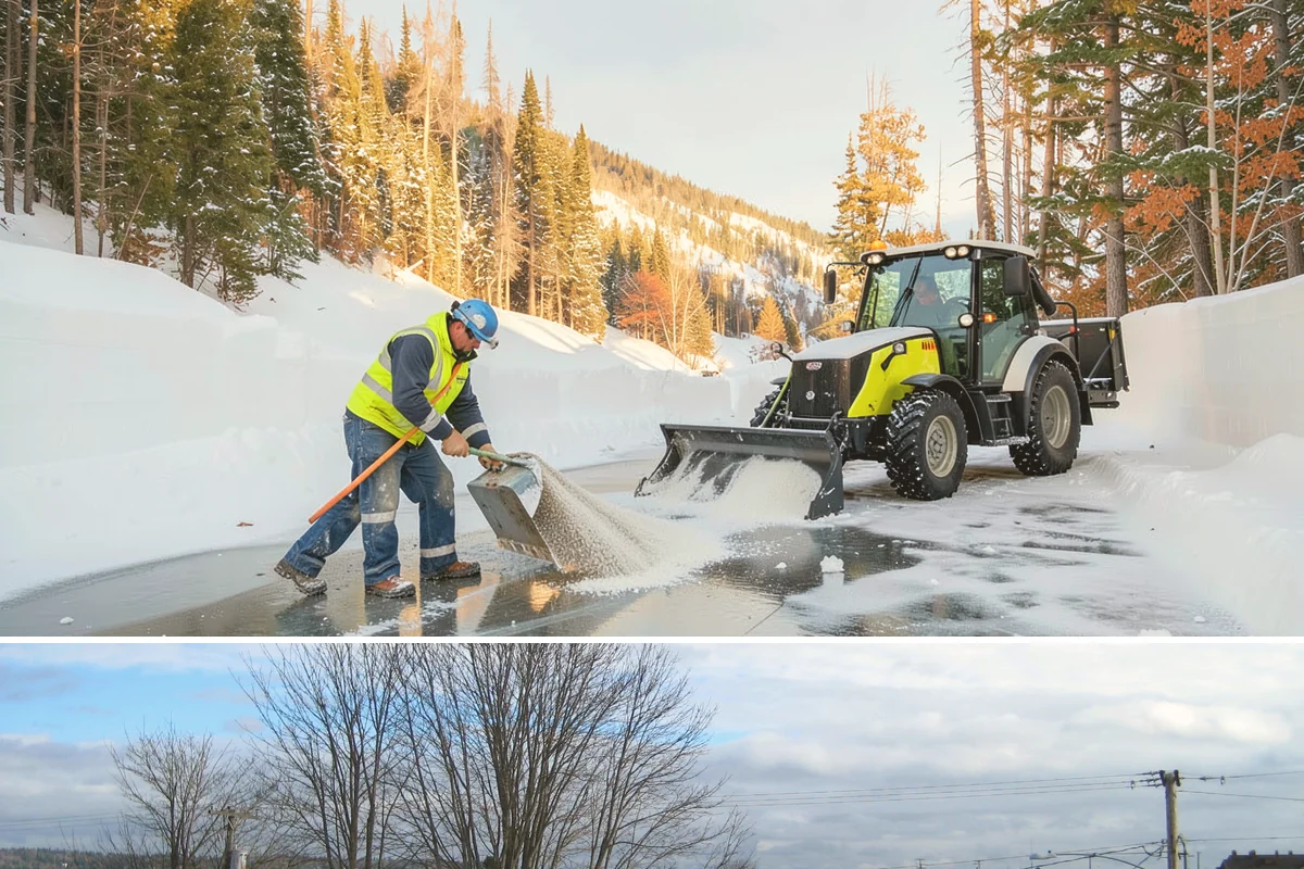 V-Plow Service in Langley, Island County, WA - V-plow service is most valuable after heavy accumulation and drifting events from December through February.