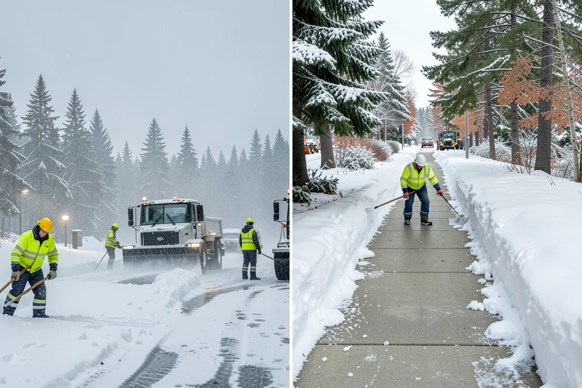 V-Plow Service in Lyman, Skagit County, WA - Set the blade to a V to break into deep or packed snow