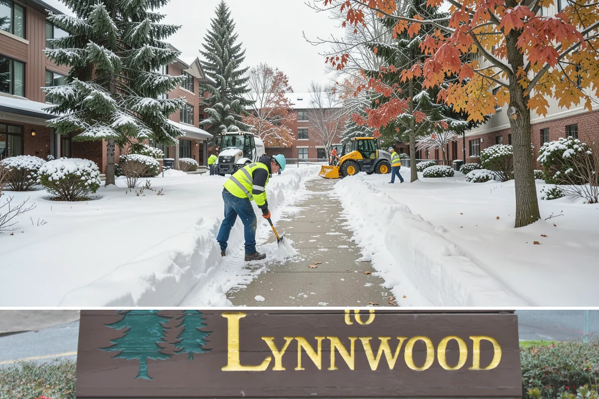 V-Plow Service in Lynnwood, Snohomish County, WA - V-plow service is most valuable after heavy accumulation and drifting events from December through February.