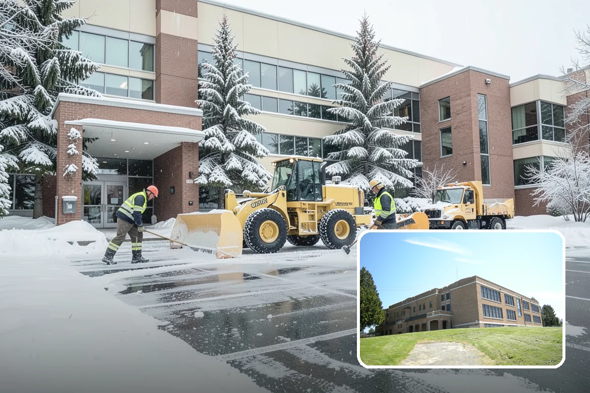 V-Plow Service in Maple Valley, King County, WA - Pointed blade that penetrates deep drifts and packed snow