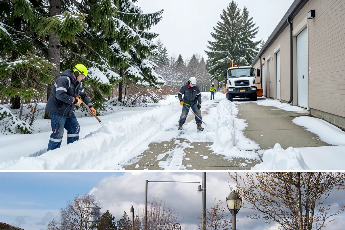 V-Plow Service in Marysville, Snohomish County, WA - V-plow service is most valuable after heavy accumulation and drifting events from December through February.