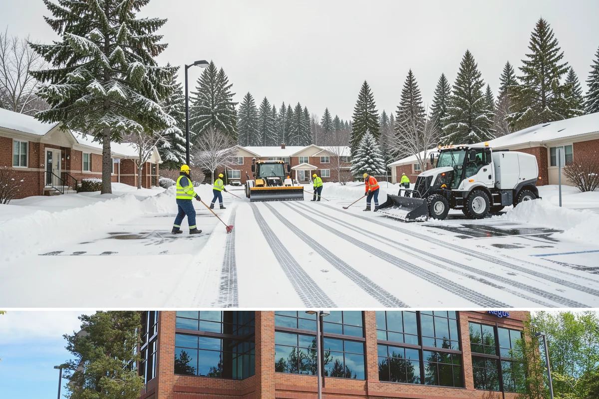 V-Plow Service in Mountlake Terrace, Snohomish County, WA - V-plow service is most valuable after heavy accumulation and drifting events from December through February.