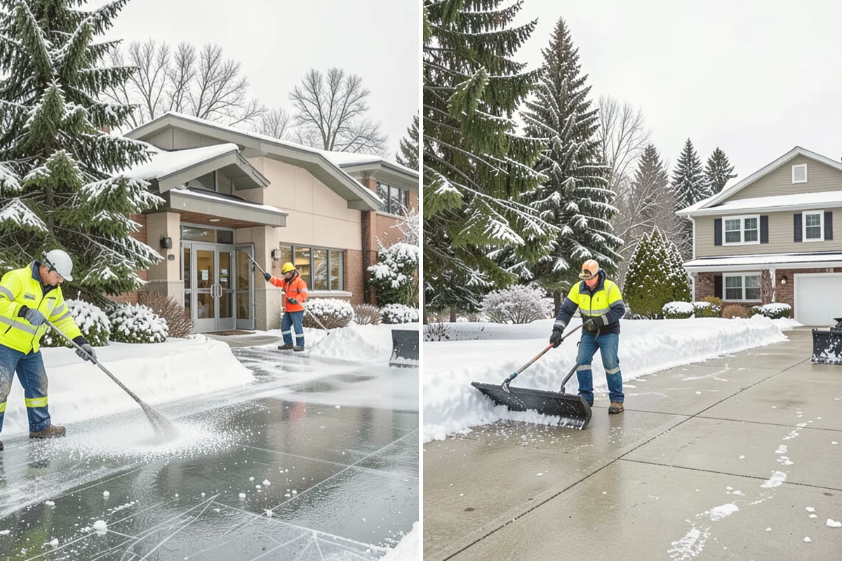 V-Plow Service in Newcastle, King County, WA - Set the blade to a V to break into deep or packed snow