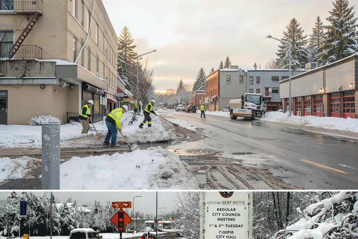 V-Plow Service in Newcastle, King County, WA - V-plow service is most valuable after heavy accumulation and drifting events from December through February.