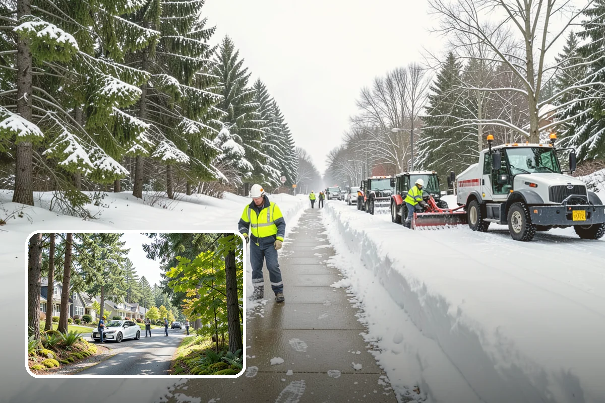 V-Plow Service in Normandy Park, King County, WA - Pointed blade that penetrates deep drifts and packed snow