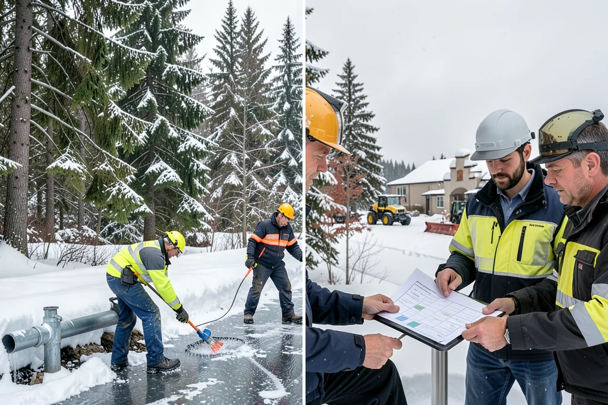 V-Plow Service in Normandy Park, King County, WA - Set the blade to a V to break into deep or packed snow