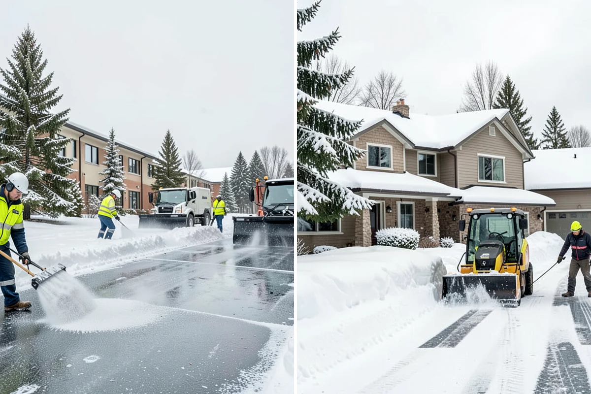 V-Plow Service in Pacific, King County, WA - Set the blade to a V to break into deep or packed snow