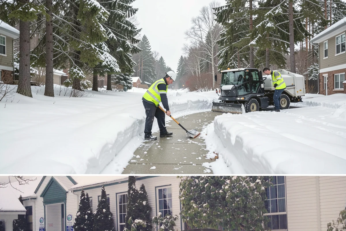 V-Plow Service in Pacific, King County, WA - V-plow service is most valuable after heavy accumulation and drifting events from December through February.