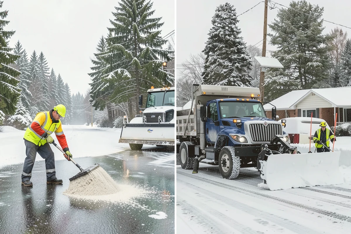 V-Plow Service in Sammamish, King County, WA - Set the blade to a V to break into deep or packed snow