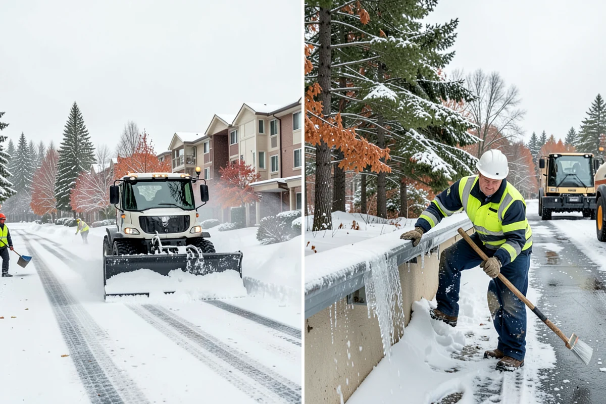 V-Plow Service in SeaTac, King County, WA - Set the blade to a V to break into deep or packed snow