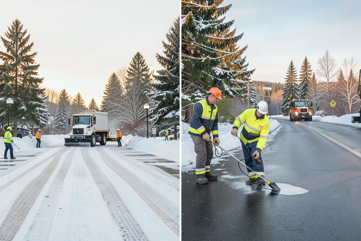 V-Plow Service in Skykomish, King County, WA - Set the blade to a V to break into deep or packed snow