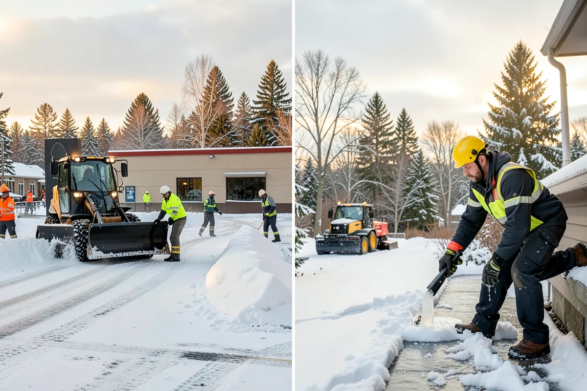 V-Plow Service in Snoqualmie, King County, WA - Set the blade to a V to break into deep or packed snow