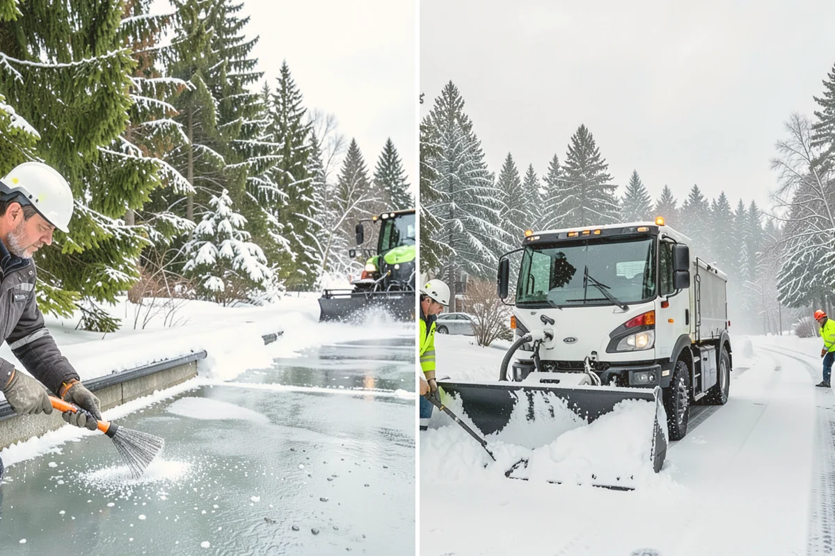 Vacant Property Snow Removal in Algona, King County, WA - Establish a monitoring schedule and access details for the property
