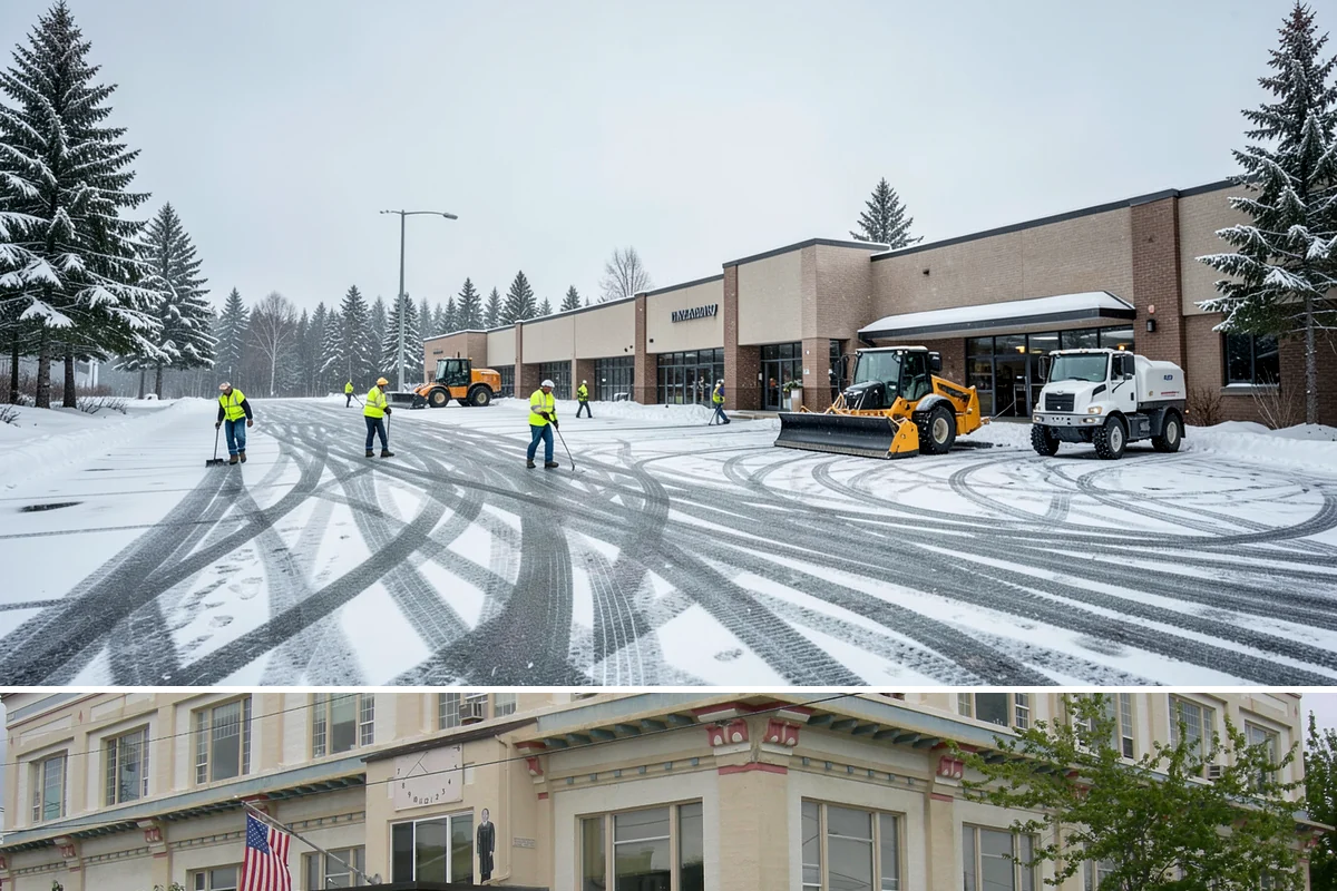 Vacant Property Snow Removal in Anacortes, Skagit County, WA - Set up monitoring before the first lowland snowfall, typically late November, so vacant sites are covered from the season's start.