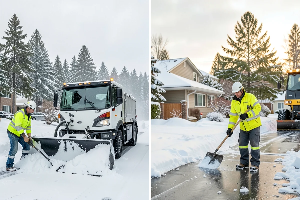 Vacant Property Snow Removal in Arlington, Snohomish County, WA - Establish a monitoring schedule and access details for the property