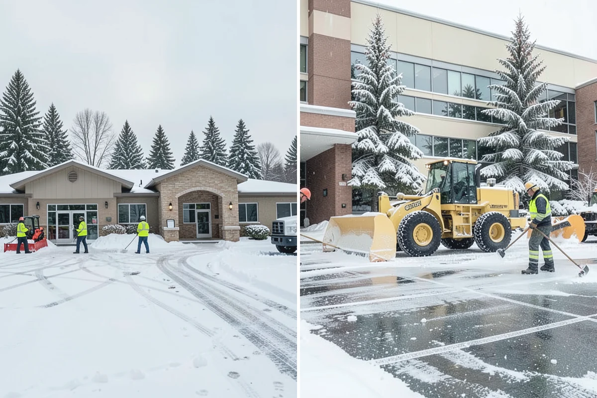 Vacant Property Snow Removal in Auburn, King County, WA - Establish a monitoring schedule and access details for the property