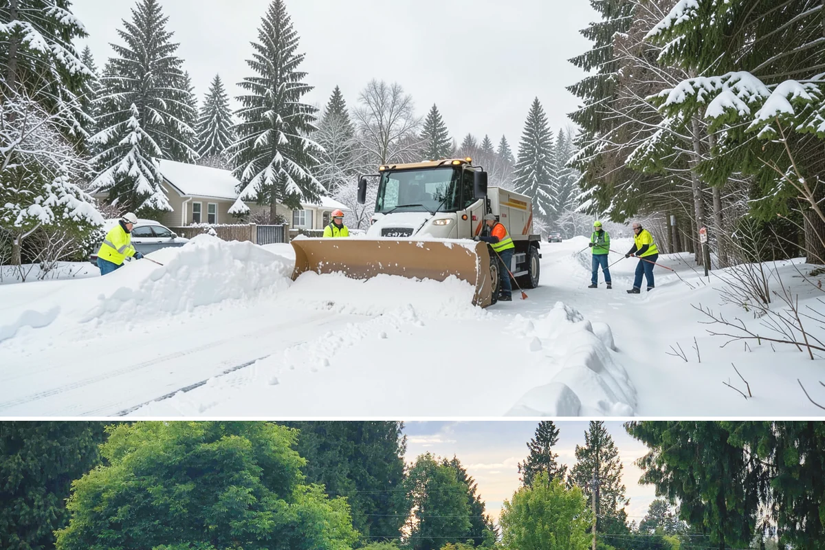 Vacant Property Snow Removal in Bonney Lake, Pierce County, WA - Set up monitoring before the first lowland snowfall, typically late November, so vacant sites are covered from the season's start.
