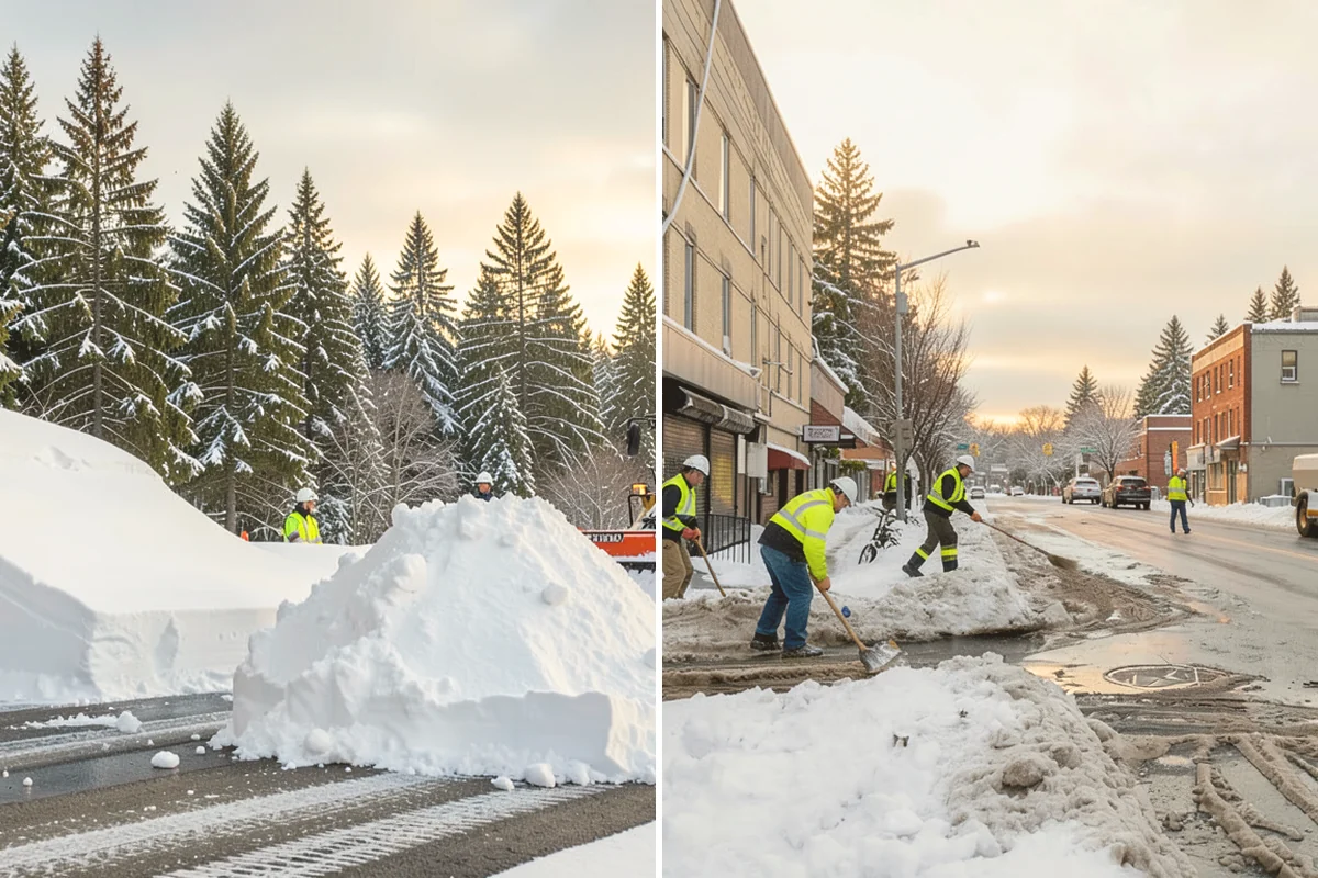 Vacant Property Snow Removal in Brier, Snohomish County, WA - Establish a monitoring schedule and access details for the property