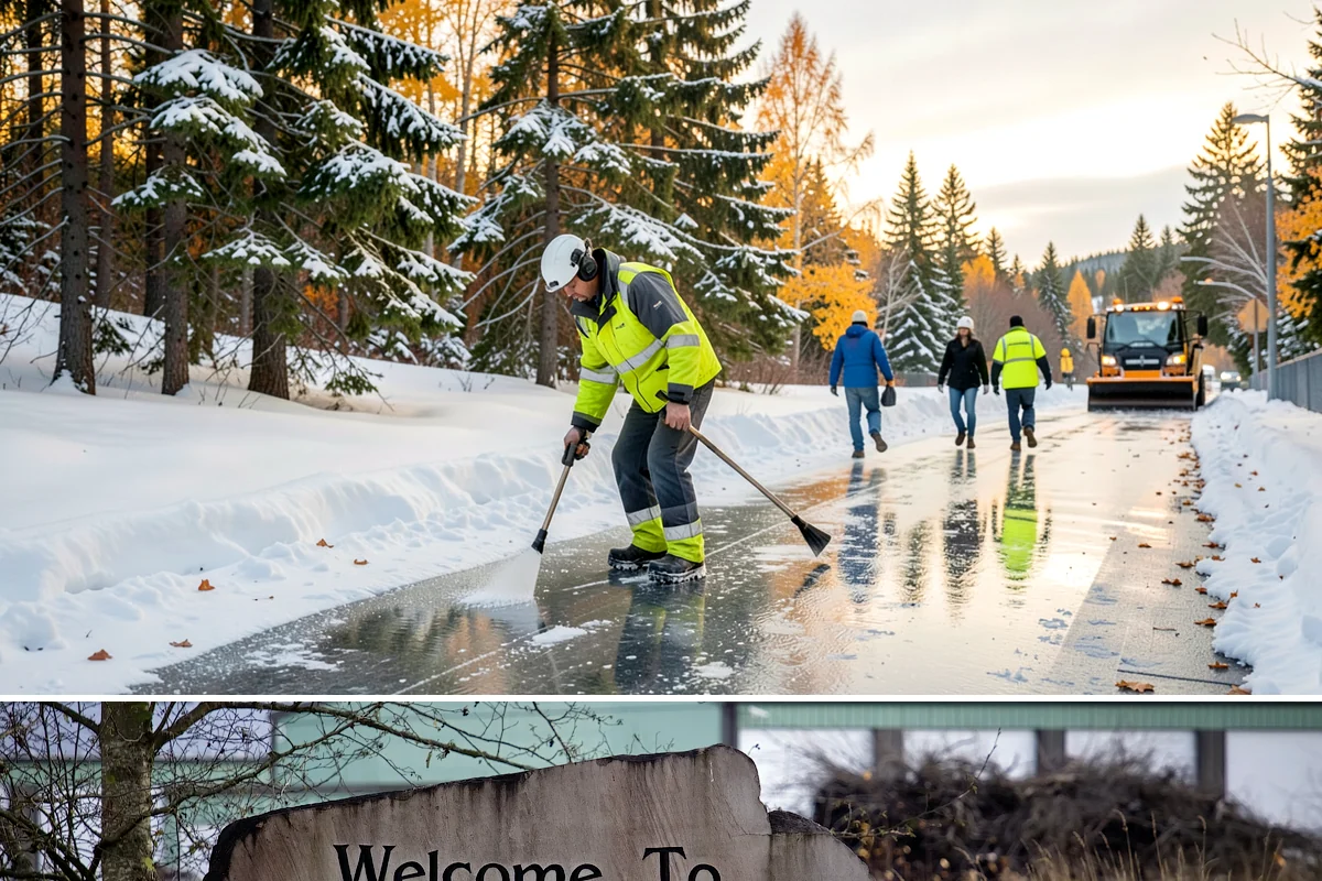 Vacant Property Snow Removal in Buckley, Pierce County, WA - Set up monitoring before the first lowland snowfall, typically late November, so vacant sites are covered from the season's start.