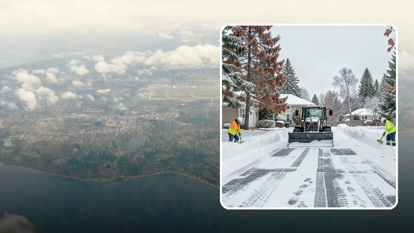 Vacant Property Snow Removal in Burien, King County, WA - We monitor and clear snow at unoccupied Western Washington properties so empty homes and buildings stay accessible, insured, and...
