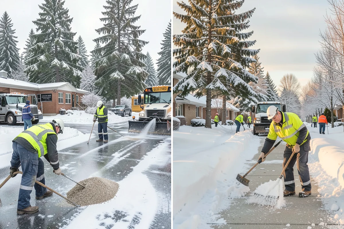 Vacant Property Snow Removal in Burien, King County, WA - Establish a monitoring schedule and access details for the property
