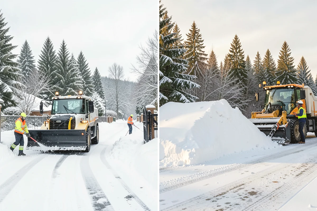Vacant Property Snow Removal in Burlington, Skagit County, WA - Establish a monitoring schedule and access details for the property