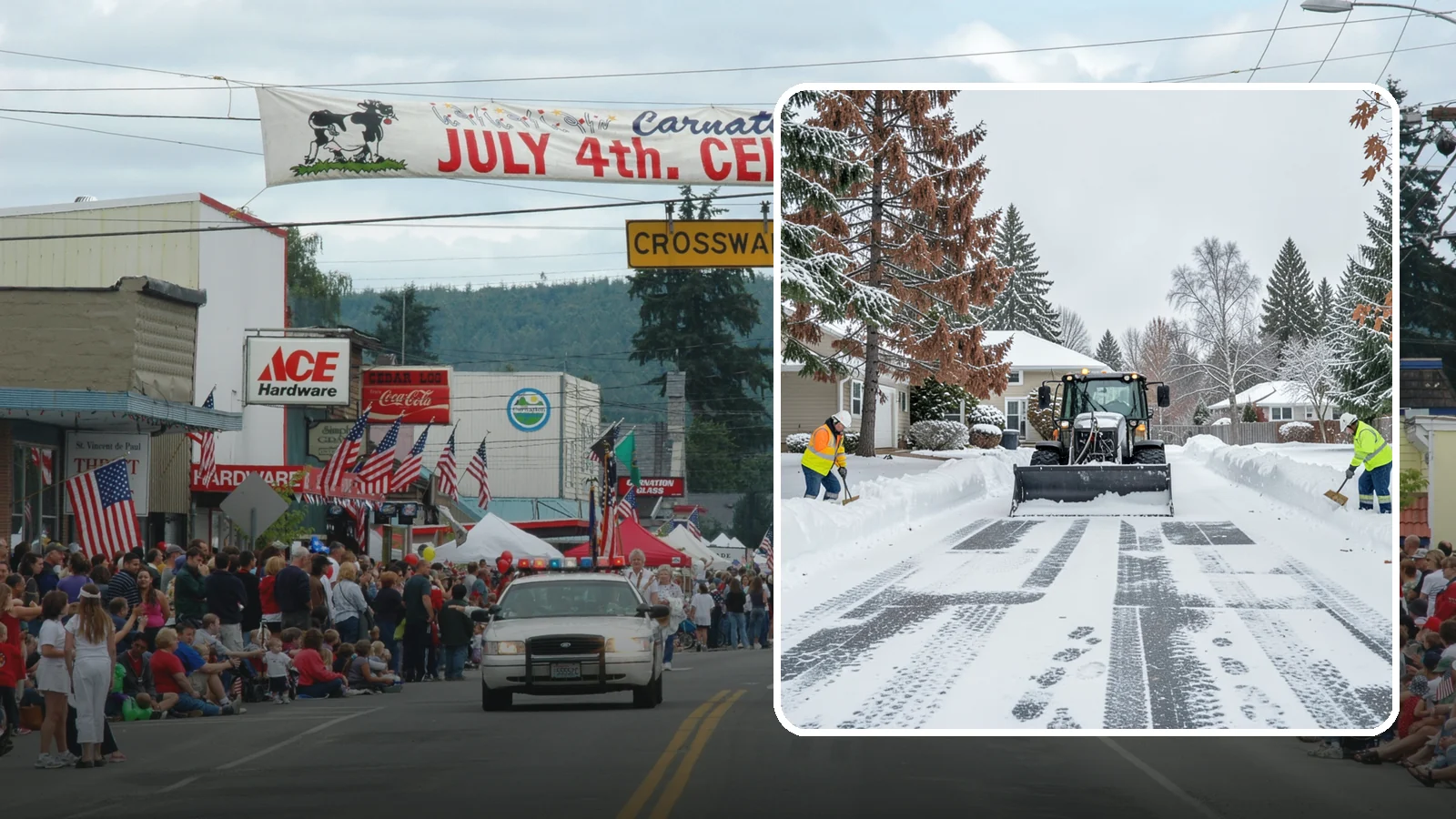 Vacant Property Snow Removal in Carnation, King County, WA - We monitor and clear snow at unoccupied Western Washington properties so empty homes and buildings stay accessible, insured, and...