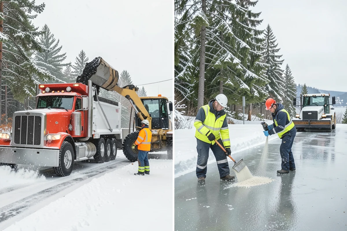 Vacant Property Snow Removal in Carnation, King County, WA - Establish a monitoring schedule and access details for the property