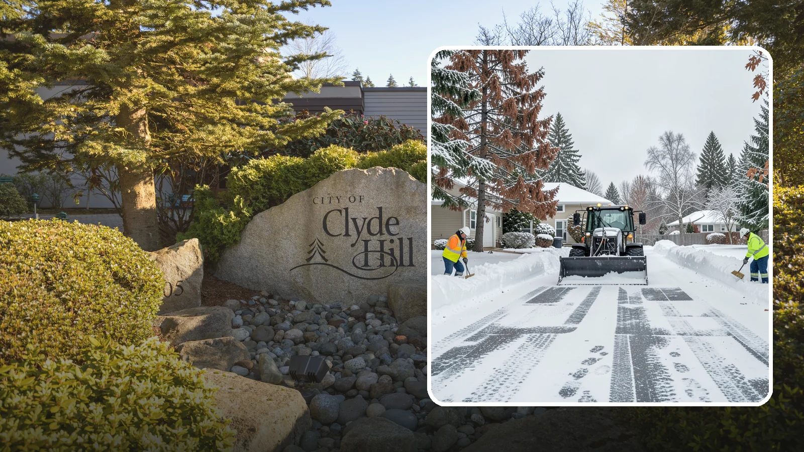 Vacant Property Snow Removal in Clyde Hill, King County, WA - We monitor and clear snow at unoccupied Western Washington properties so empty homes and buildings stay accessible, insured, and...