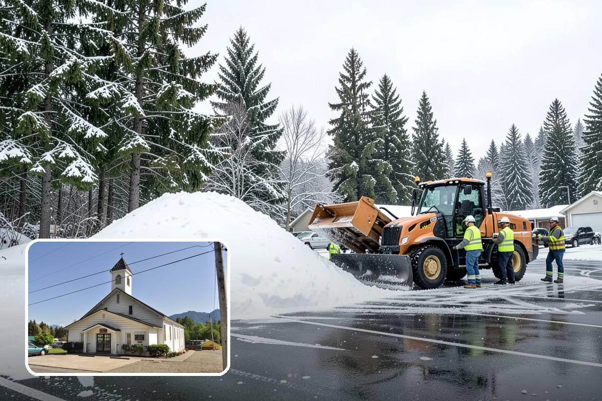 Vacant Property Snow Removal in Concrete, Skagit County, WA - Maintains insurance compliance by keeping surfaces clear and safe