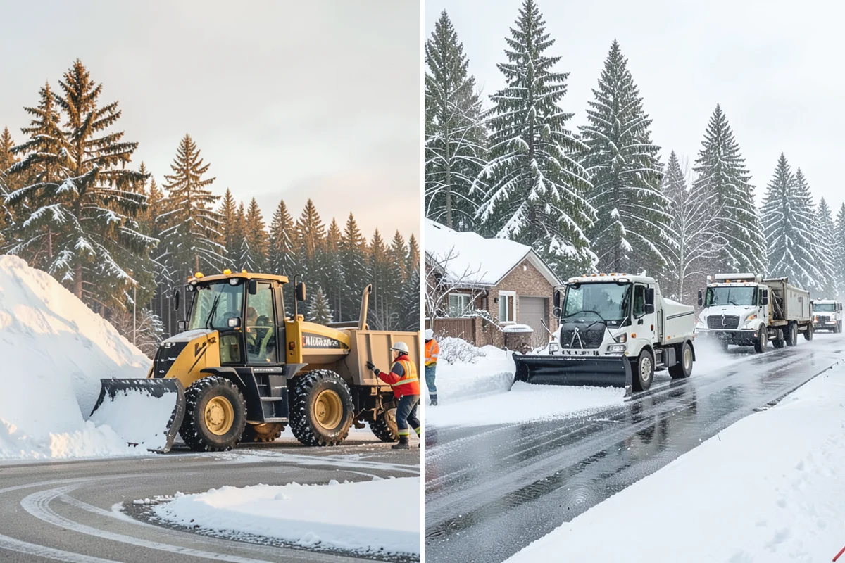 Vacant Property Snow Removal in Coupeville, Island County, WA - Establish a monitoring schedule and access details for the property
