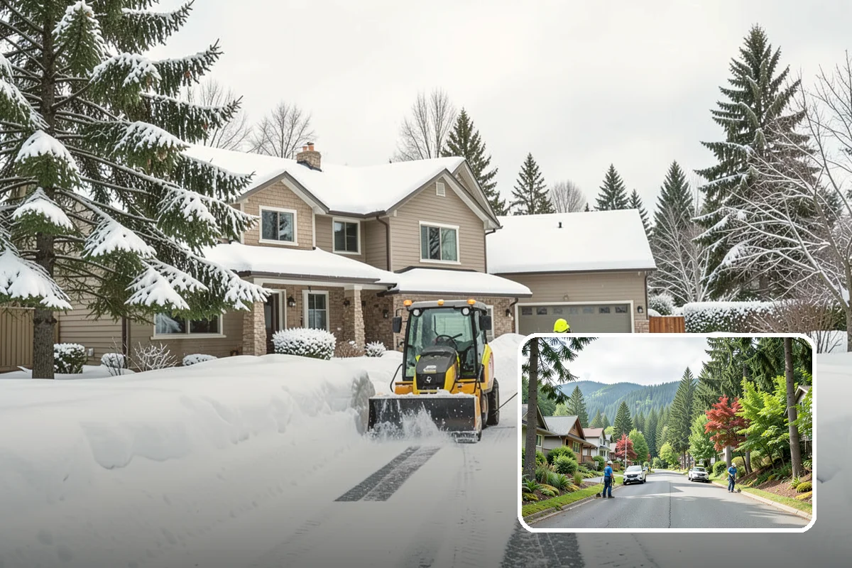 Vacant Property Snow Removal in Darrington, Snohomish County, WA - Maintains insurance compliance by keeping surfaces clear and safe