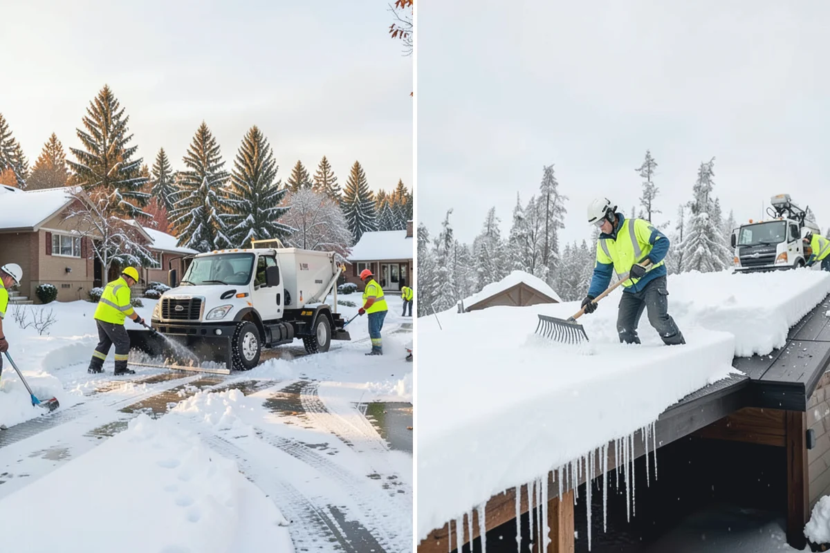 Vacant Property Snow Removal in Des Moines, King County, WA - Establish a monitoring schedule and access details for the property