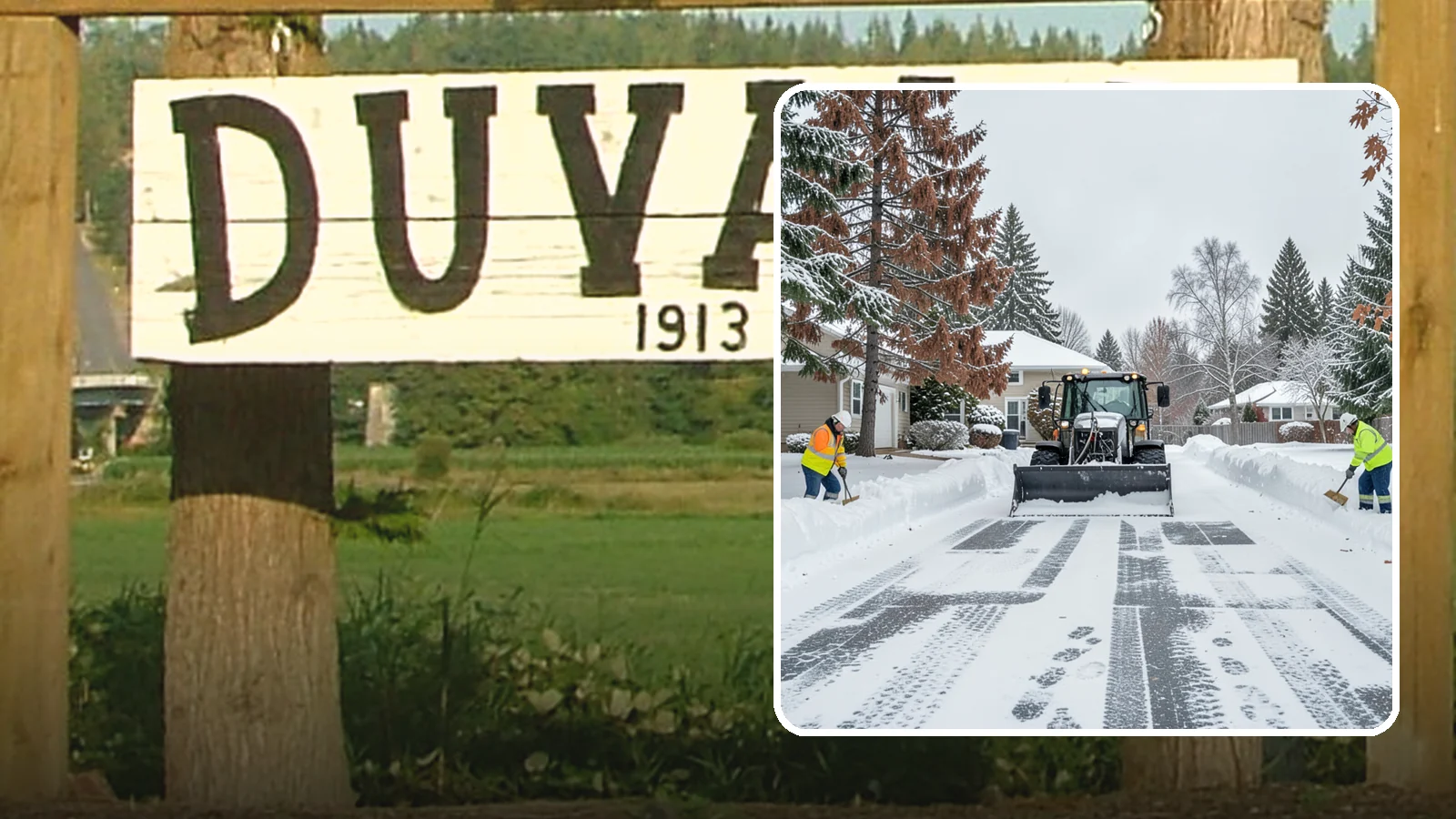 Vacant Property Snow Removal in Duvall, King County, WA - We monitor and clear snow at unoccupied Western Washington properties so empty homes and buildings stay accessible, insured, and...