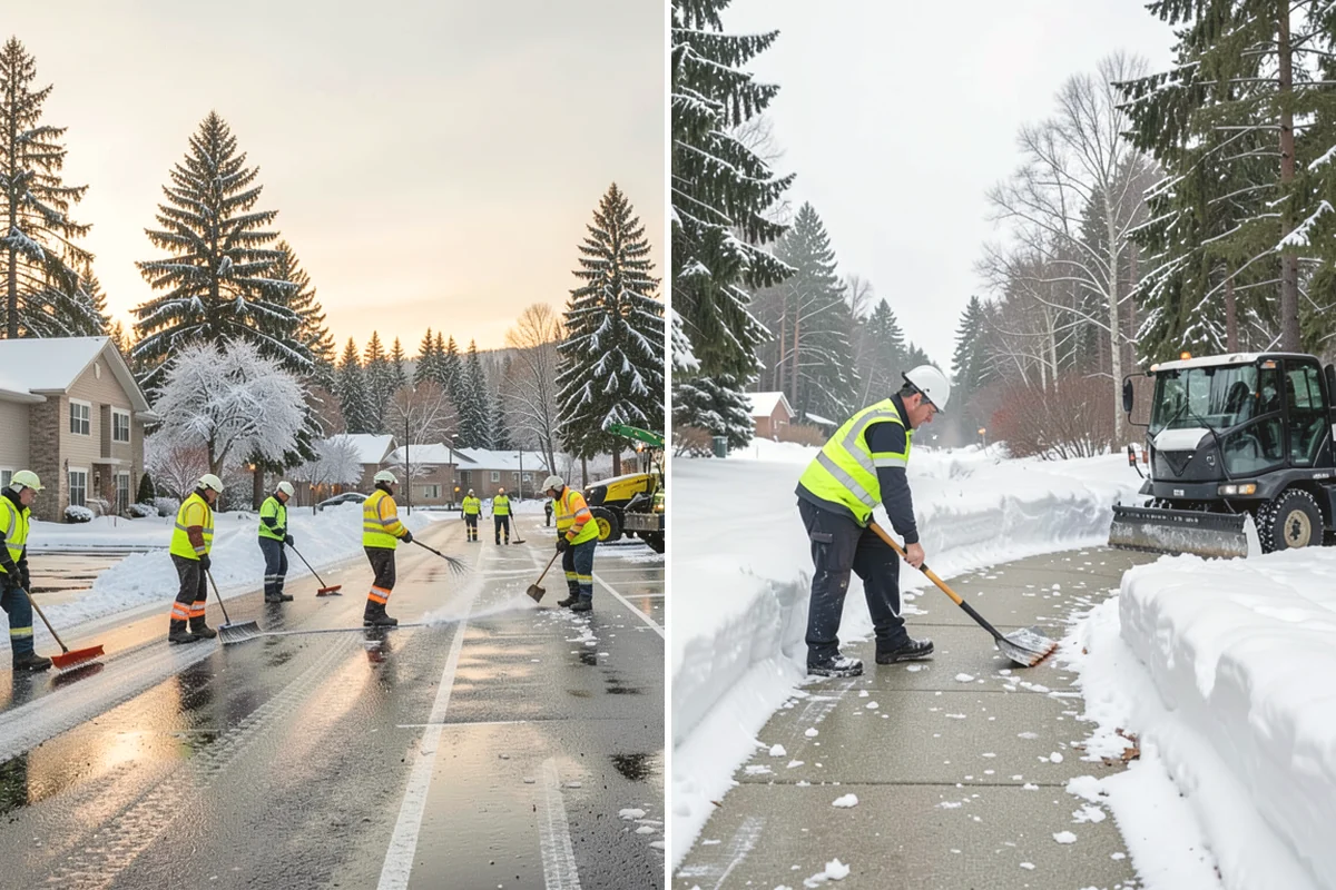 Vacant Property Snow Removal in Duvall, King County, WA - Establish a monitoring schedule and access details for the property