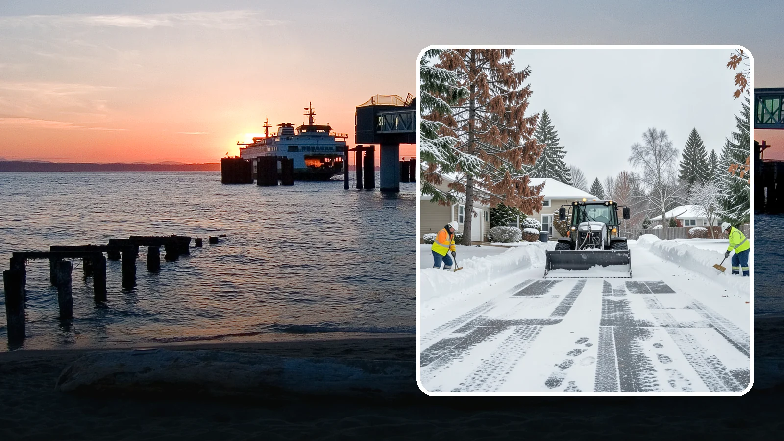 Vacant Property Snow Removal in Edmonds, Snohomish County, WA - We monitor and clear snow at unoccupied Western Washington properties so empty homes and buildings stay accessible, insured, and...