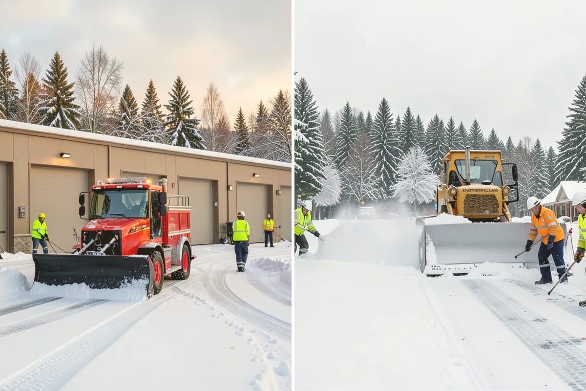 Vacant Property Snow Removal in Edmonds, Snohomish County, WA - Establish a monitoring schedule and access details for the property