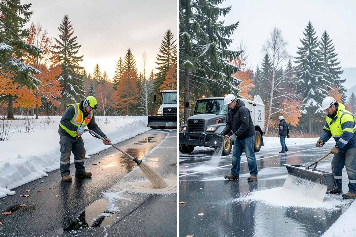 Vacant Property Snow Removal in Enumclaw, King County, WA - Establish a monitoring schedule and access details for the property