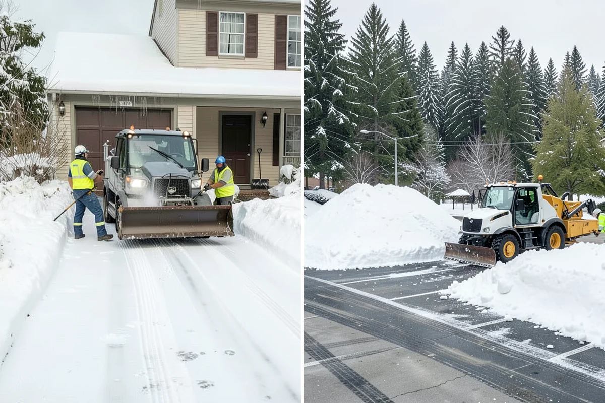 Vacant Property Snow Removal in Everett, Snohomish County, WA - Establish a monitoring schedule and access details for the property