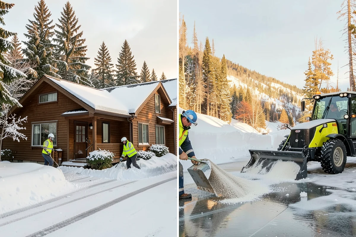 Vacant Property Snow Removal in Federal Way, King County, WA - Establish a monitoring schedule and access details for the property