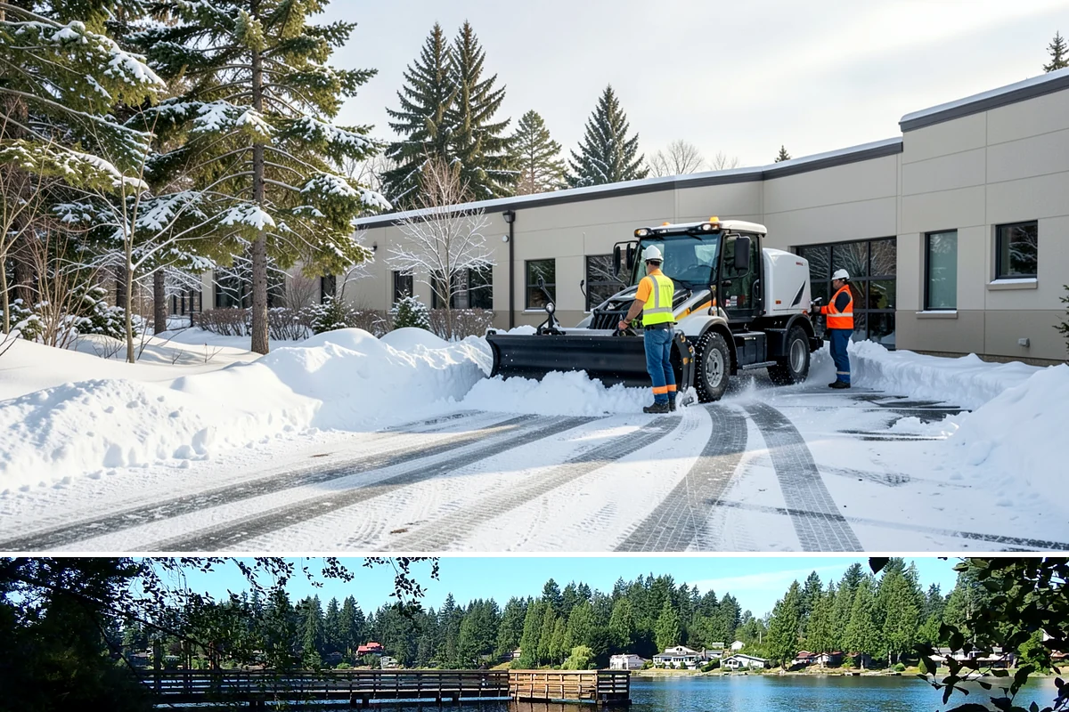 Vacant Property Snow Removal in Federal Way, King County, WA - Set up monitoring before the first lowland snowfall, typically late November, so vacant sites are covered from the season's start.