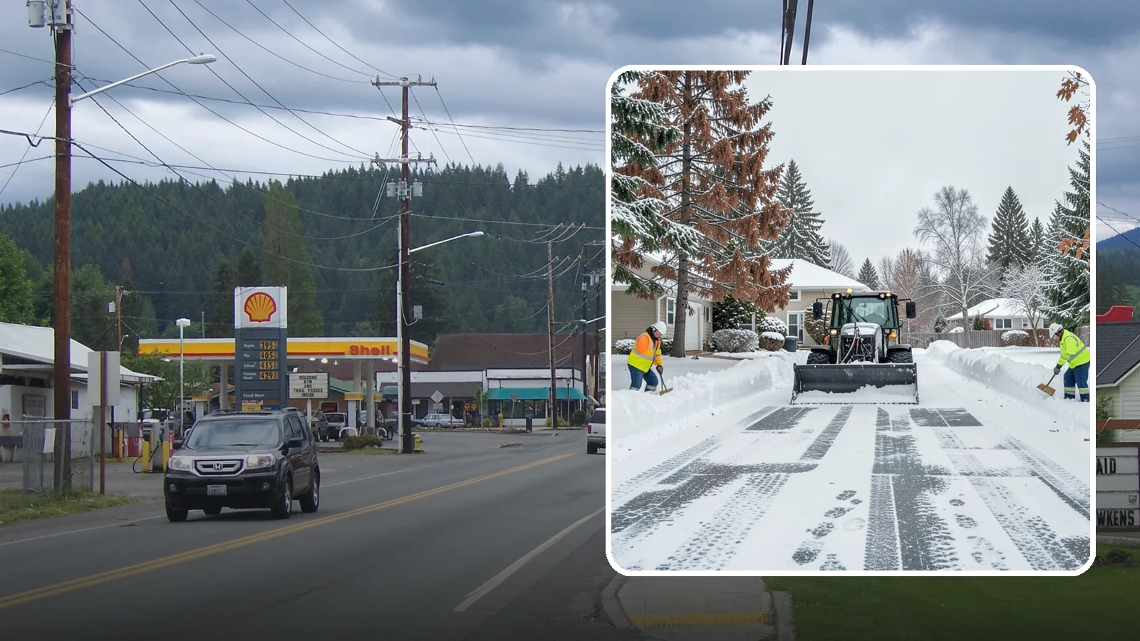 Vacant Property Snow Removal in Granite Falls, Snohomish County, WA - We monitor and clear snow at unoccupied Western Washington properties so empty homes and buildings stay accessible, insured, and...