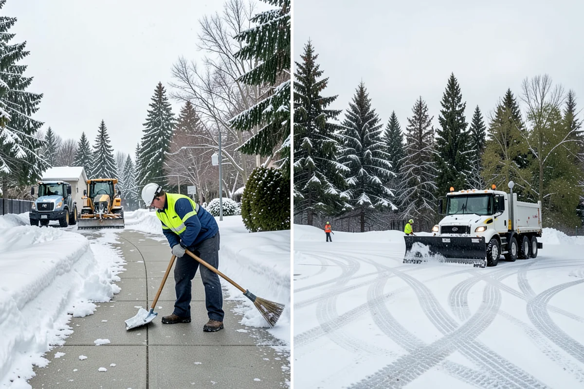 Vacant Property Snow Removal in Kenmore, King County, WA - Establish a monitoring schedule and access details for the property