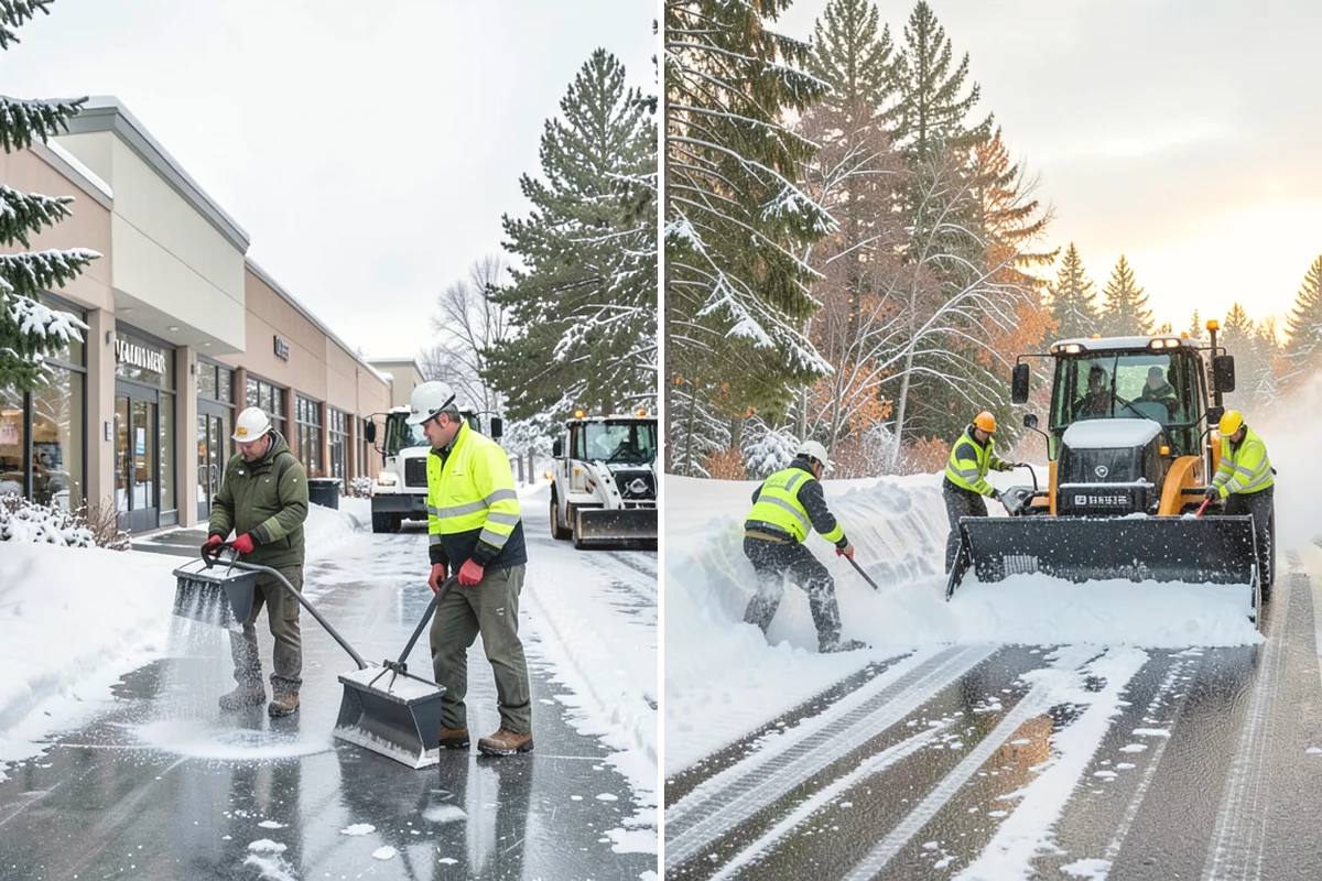 Vacant Property Snow Removal in La Conner, Skagit County, WA - Establish a monitoring schedule and access details for the property