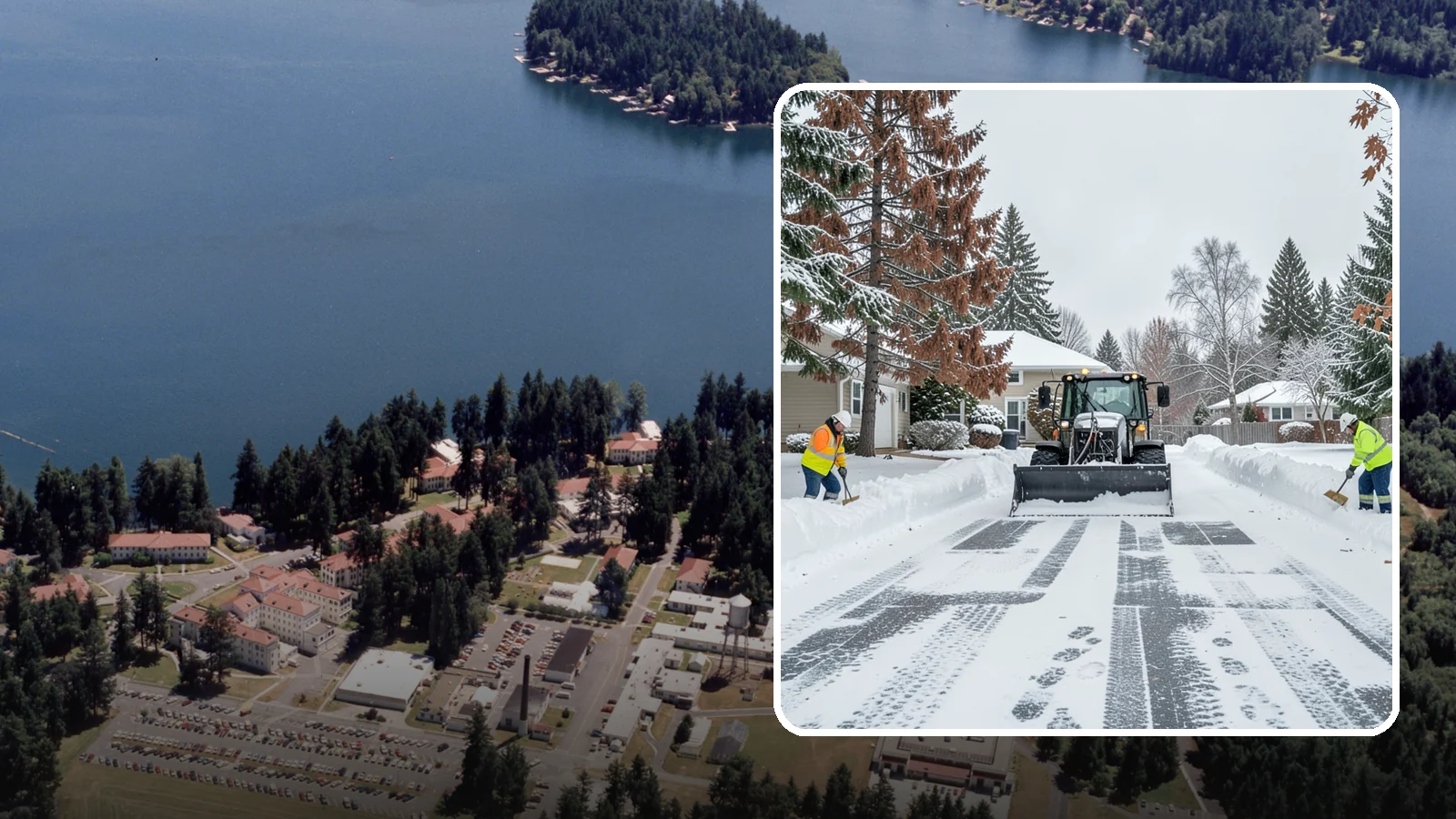 Vacant Property Snow Removal in Lakewood, Pierce County, WA - We monitor and clear snow at unoccupied Western Washington properties so empty homes and buildings stay accessible, insured, and...