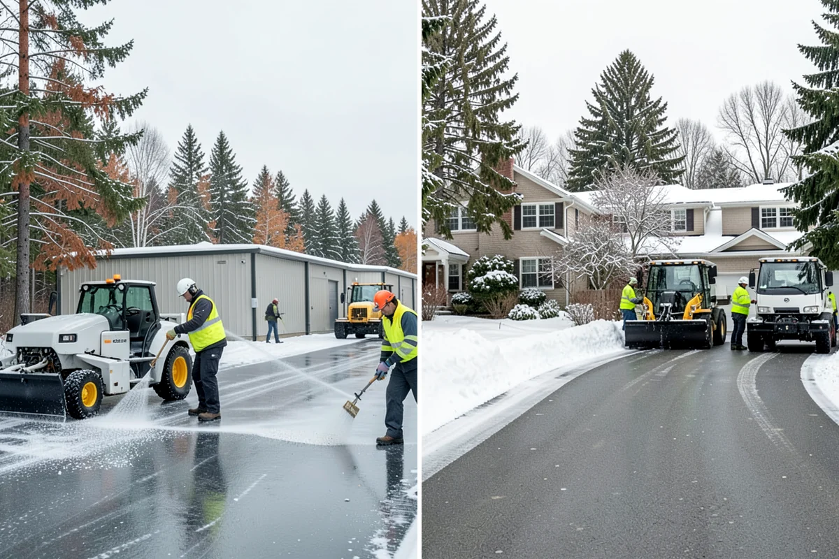 Vacant Property Snow Removal in Lakewood, Pierce County, WA - Establish a monitoring schedule and access details for the property