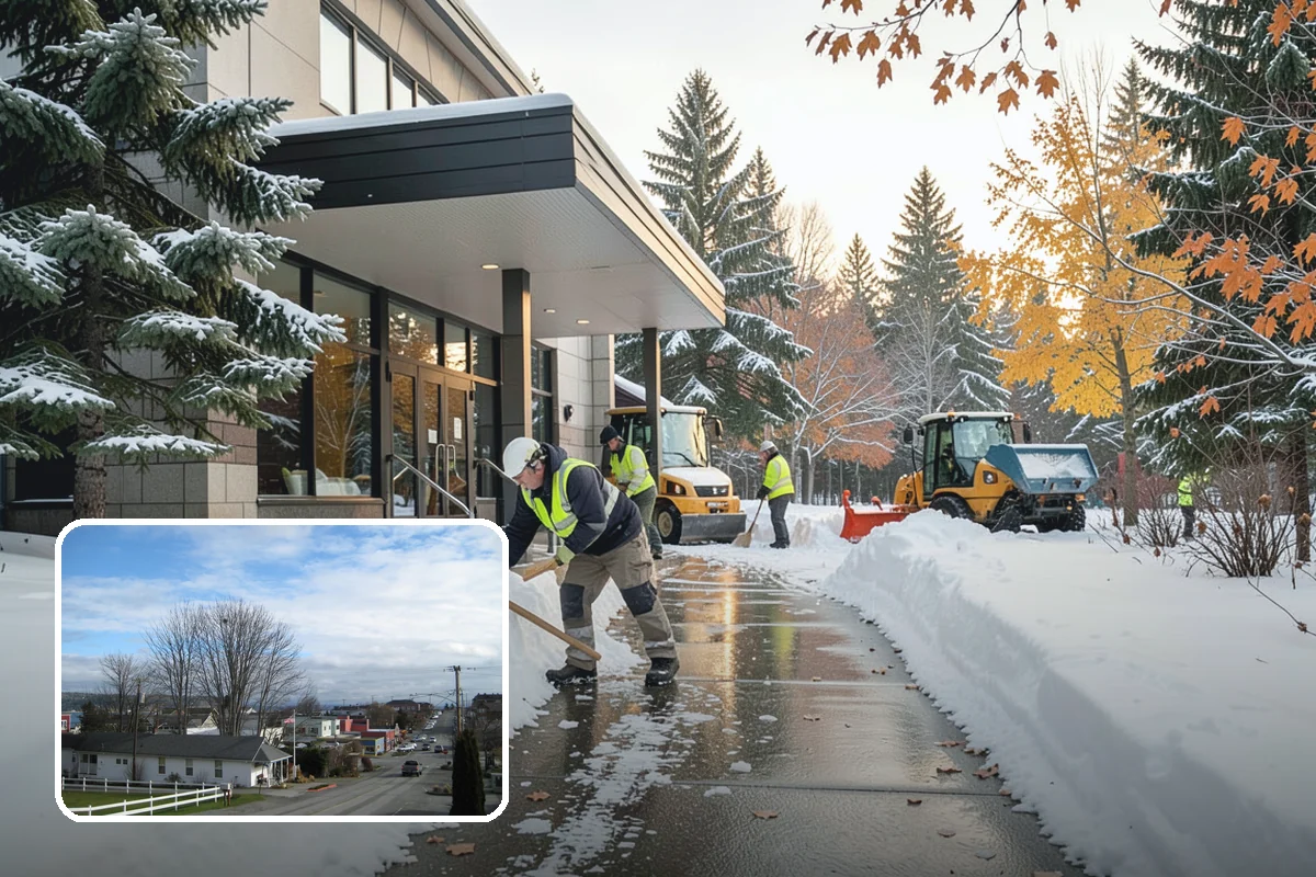 Vacant Property Snow Removal in Langley, Island County, WA - Maintains insurance compliance by keeping surfaces clear and safe