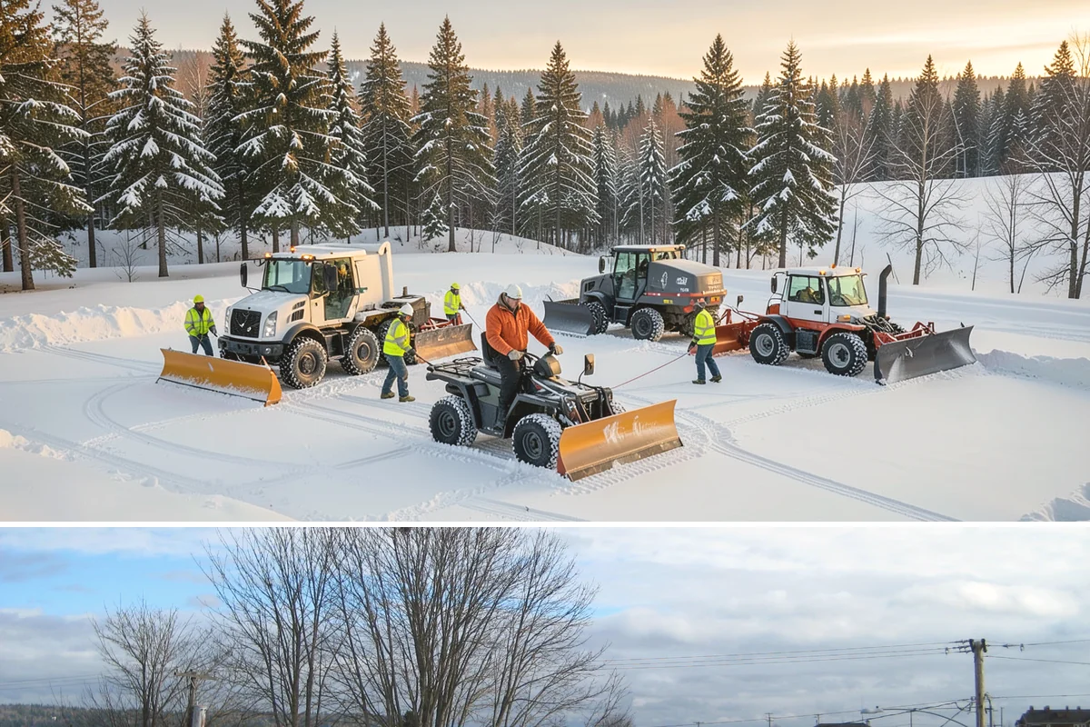 Vacant Property Snow Removal in Langley, Island County, WA - Set up monitoring before the first lowland snowfall, typically late November, so vacant sites are covered from the season's start.