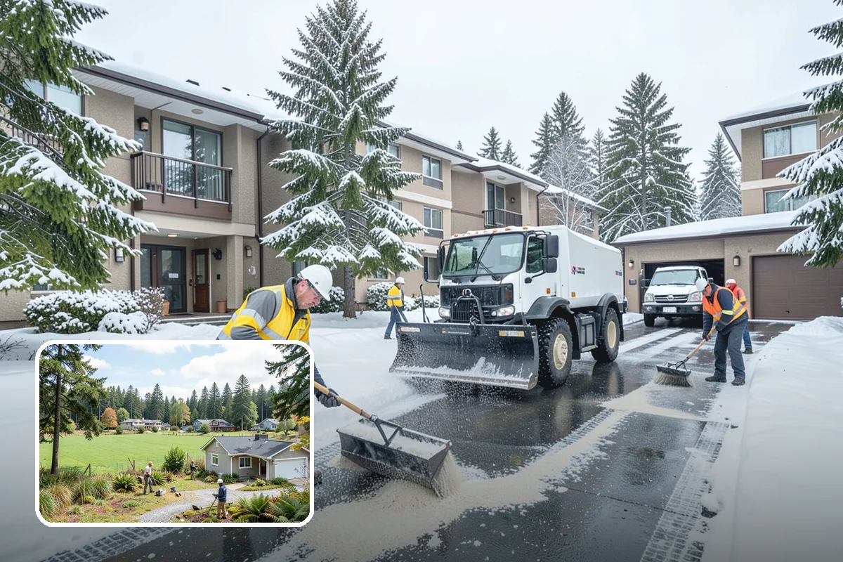 Vacant Property Snow Removal in Lyman, Skagit County, WA - Maintains insurance compliance by keeping surfaces clear and safe